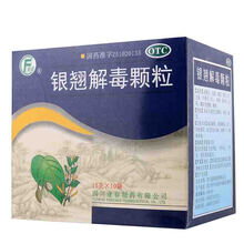 逢春 银翘解毒颗粒 10袋*盒 风热感冒 发热头痛 咳嗽  咽喉痛 1盒