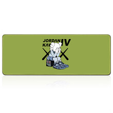 鼠标垫超大号ins潮牌联名个性定制订做加厚游戏电脑办公键盘垫桌垫 大脚考斯 400*900*5mm