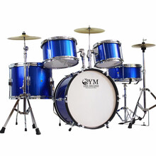 一秒（ONESECOND）【2-5岁】【4-14岁】儿童初学培训班爵士鼓/架子鼓5鼓2镲/5鼓3嚓 5鼓3镲蓝色YMCH0205(2-5岁）