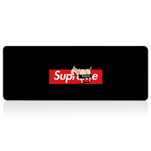 鼠标垫超大号ins潮牌联名个性定制订做加厚游戏电脑办公键盘垫桌垫 恶搞小新 300*800*3mm