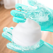 嬉皮狗 狗狗洗澡手套宠物猫咪狗狗洗澡神器刷子防抓饶按摩手套 宠物用品