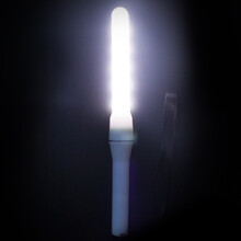 奥尼卡演唱会荧光棒魔改高亮wota艺银光棒光绘棒舞蹈棒应援棒 白色