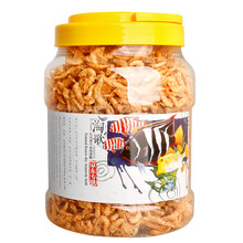 淘歌 TG 龟粮乌龟饲料南极磷虾干银龙鱼饲料血鹦鹉鱼饲料鱼食虾干鱼粮 3000ML