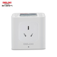 德力西电气德力西时控开关插座 时间控制器微电脑 220V 电源家用定时器 KG316TP-16