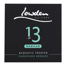 LOWDEN 老邓民谣木吉他弦 一套6根玄线通用全套弦 民谣弦吉它琴弦磷铜弦线 Dadgad（13-56）+好礼