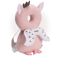 京东超市	
抱抱熊宝宝防摔头部保护垫婴儿学步防后摔护头枕学走路防撞头神器粉红小猪透气款6-18个月