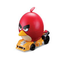 美驰图愤怒的小鸟儿2儿童拼装玩具车电影同款宝宝益智玩具小车送礼 红色
