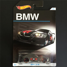 儿童美泰风火轮火辣小跑车 合金汽车模型儿童玩具迈凯伦奔驰GTR 8H 8J 褐色 7 宝马Z4 M赛车