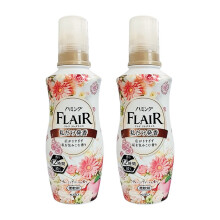 花王 （KAO） FLAIR衣物柔顺剂 柔软剂 抗皱  防静电  日本进口 激情浆果香2瓶