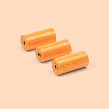 UNITED PETS 邦顿荧光色拾便盒宠物便便袋随行收纳盒可降解垃圾袋 邦顿荧光拾便袋 替换装