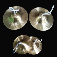 铜镲京镲15 17厘米20大小京钹铪子京钗水镲广钹腰鼓镲小镲 普通小京镲(直径14.5CM)