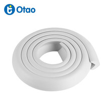 欧淘 儿童安全防撞条宝宝加厚加宽防护条婴儿防碰桌边角防护条 灰色2米（2条装）