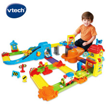 伟易达（VTech）神奇轨道车火车站 玩具男孩电动玩具模型 早教玩具任意拼装儿童礼物