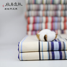 故道名梭 老粗布床单 双人单人床单单件 粗布床单 纯棉床单加厚加密单床单1.5米1.8米2米床 古韵-观 单床单：200×230cm-适合1.5米床