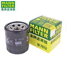 （MANNFILTER）曼牌机滤机油滤芯格滤清器过滤网发动机保养专用汽车配件 W7012 别克新英朗 1.0T 1.3T 1.5