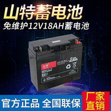 山特（SANTAK）免维护蓄电池12V18AH UPS不间断电源蓄电池 山特UPS电池 C12-18