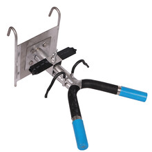 现货 不锈钢仔猪小猪阉割器 阉猪架 阉割台 简易仔猪用阉割架 养猪设备 双钩阉猪架