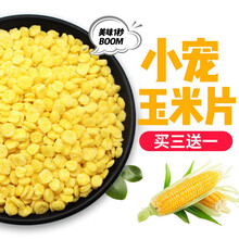 玉米片仓鼠兔子荷兰猪豚鼠龙猫磨牙零食宠物粮食饲料食品 玉米片 100g