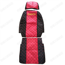 适用于挖掘机座椅套卡特小松日立大宇三一神钢沃尔现代四季通用款座垫套 日立(四季通用款)