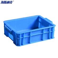 海斯迪克 HKCC02 塑料零件盒 五金工具盒 平口物料周转箱 螺丝配件盒 收纳箱周转盒 350*265*120mm