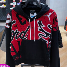 耐克（NIKE）卫衣女装新款运动服针织加厚防风宽松休闲上衣 DD9296-010  L