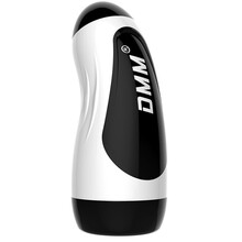 DMM TOUCH二代男用免提震动飞机杯 男性多重刺激夹吸自慰器 成人情趣用品 黑色标准型