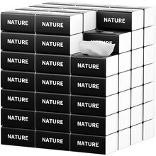 馨语抽纸原生木浆白色抽取式面巾纸整箱餐巾纸卫生纸工厂直供 48包