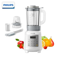 飞利浦（PHILIPS） 破壁机料理机果汁机高速多功能搅拌机婴儿辅食机研磨机家用碎冰机 HR2179 多功能加热破壁机豆浆机料理机