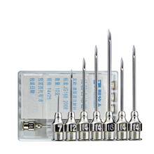 厂家直销 兽用针头 猪牛羊动物注射针头 304不锈钢针头 兽医兽用针管 不锈钢款16*38号10支