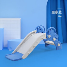 儿童室内滑滑梯加长加厚小型玩具滑梯幼儿园游乐场家用宝宝滑滑梯 小树款【蓝】