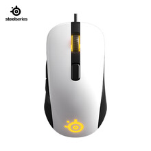 赛睿 (SteelSeries) RIVAL 106 镜面白 赛博朋克2077合作外设品牌7200DPI TM1电竞传感器 80g轻量化 游戏鼠标