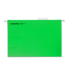 皇鹏挂劳柜文件夹FC挂劳袋F4B4挂劳夹挂快劳文件夹吊夹快捞文件夹整理夹带 绿色FC/F4/B4