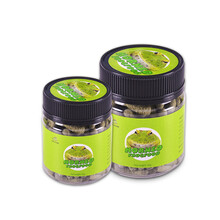 宠以沫（CHONG YIMO）角蛙颗粒粮食霸王黄金蝴蝶绿南瓜宠物食物饲料草莓薄荷南瓜蛙主粮 1瓶颗粒蛙粮