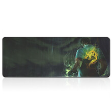 WKUK  鼠标垫超大号游戏动漫二次元女生鼠标垫键盘垫加厚桌垫 龙瞎 400*900*3mm