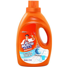 威猛先生（Mr Muscle）地面草本清洁剂木地板大理石木地板瓷砖水泥清洁剂瓷砖去污剂家用地板洁净液 海洋清新*1瓶