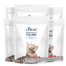 LORDE里兜 宠物猫粮 汤罐头猫罐头80g*6罐 金枪鱼混合口味 猫湿粮 猫咪零食鱼罐头妙鲜包 成 豆腐砂_升级版2mm直径 2.6kg*6