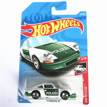 儿童20DEF美泰风火轮火辣小跑车轨道车模型小汽车玩具男孩兰博基尼合金C 翠绿色 F122保时捷911