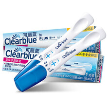 可丽蓝（Clearblue） 验孕棒测试笔2支装+早早孕检测试纸5条 验孕测怀孕