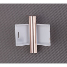 熙福铝合金踢脚线地脚线墙角线贴角线阴阳角堵头卡扣配件 阴角1套