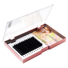 睫丝丹尼 山茶花嫁接睫毛貂毛一秒可开花卷翘浓密磁性自动开花美睫种植睫毛 翘度-B 长度8-9-10