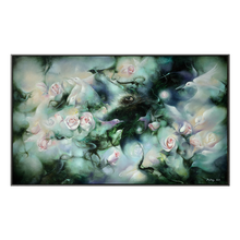 墨斗鱼艺术布面油画客厅装饰画北欧三联画轻奢挂画卧室装饰画床头画玄关画电表箱装饰画免打孔电视墙画蒲冬