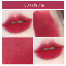 李佳琦推荐丝绒雾面哑光空气唇釉秋冬显白口红防水不掉色平价学生 801#梅子色(人气)