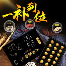 鹿年堂 男用鹿鞭膏丸 可搭人参茸鹿鞭丸玛咖牡蛎膏男士滋补鹿鞭膏 人参鹿鞭丸 1盒 【送鹿鞭片1瓶、买2盒送1盒】