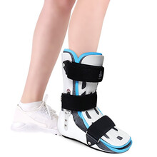 麦德威（medwe）医用踝关节固定支具 足踝脚踝跖骨骨折康复支架小腿扭伤骨裂护具脚部矫正器石膏鞋足托 轻便短款左脚+适用于踝足跖骨固定 L（40~44码）