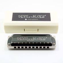 DevilBlues Paddy调音版|蓝调布鲁斯十孔口琴 流行风格 D调