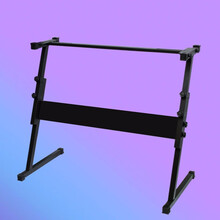 雅马哈电子琴架键盘架子家用可调节高度 Z型加粗加厚折叠54/61/76键通用 电子琴架