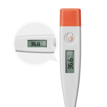 可孚 婴儿体温表家用医用电子体温计成人儿童发烧测量精准温度计体温计 【硬头】电子体温计
