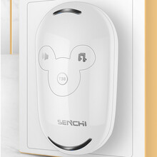 无线门铃（赠品），下单联系客服领取（测量定金不参与活动） 白色