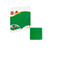 【乐高认证店】乐高LEGO DUPLO得宝大颗粒1-5岁幼儿园宝宝益智启蒙拼装积木玩具 2304得宝创意拼砌板 大颗粒仅含底板