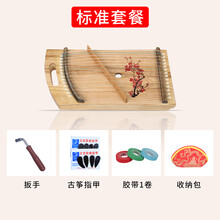 米囹 古筝练指器14弦指法练习指力神器初学者成人便携式小型古筝琴 标准套餐(梅花)(10天后发货)